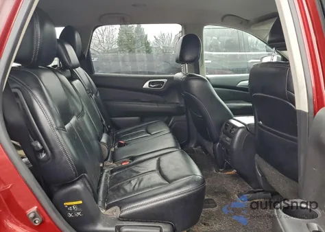 2017 Nissan Pathfinder S z USA, uszkodzony, nr VIN 5N1DR2MM2HC686483